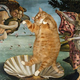 Illustration for article titled Fat Tabby Cats Inserted Into World Renowned Masterpieces